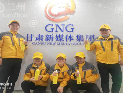 醛老虎為甘肅新媒體集團(tuán)辦公室進(jìn)行甲醛治理